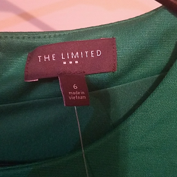 The Limited Green Dress Size 6 - Picture 4 of 6